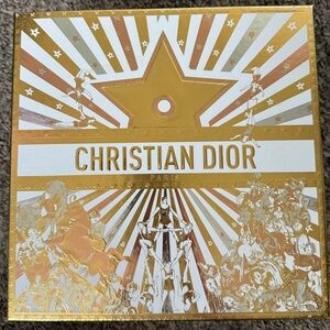Christian Dior Circus 2025 Holiday Gold and White Box